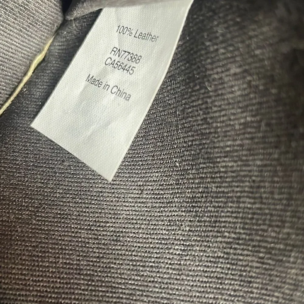 Madewell tan leather